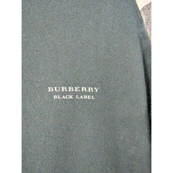 Burberry Black Label Long Sleeve Camo Black T-Shirt Size 3 Authentic Men's - Picture 3 of 9